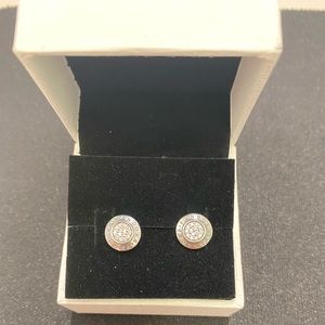 Pandora Signature stud earrings